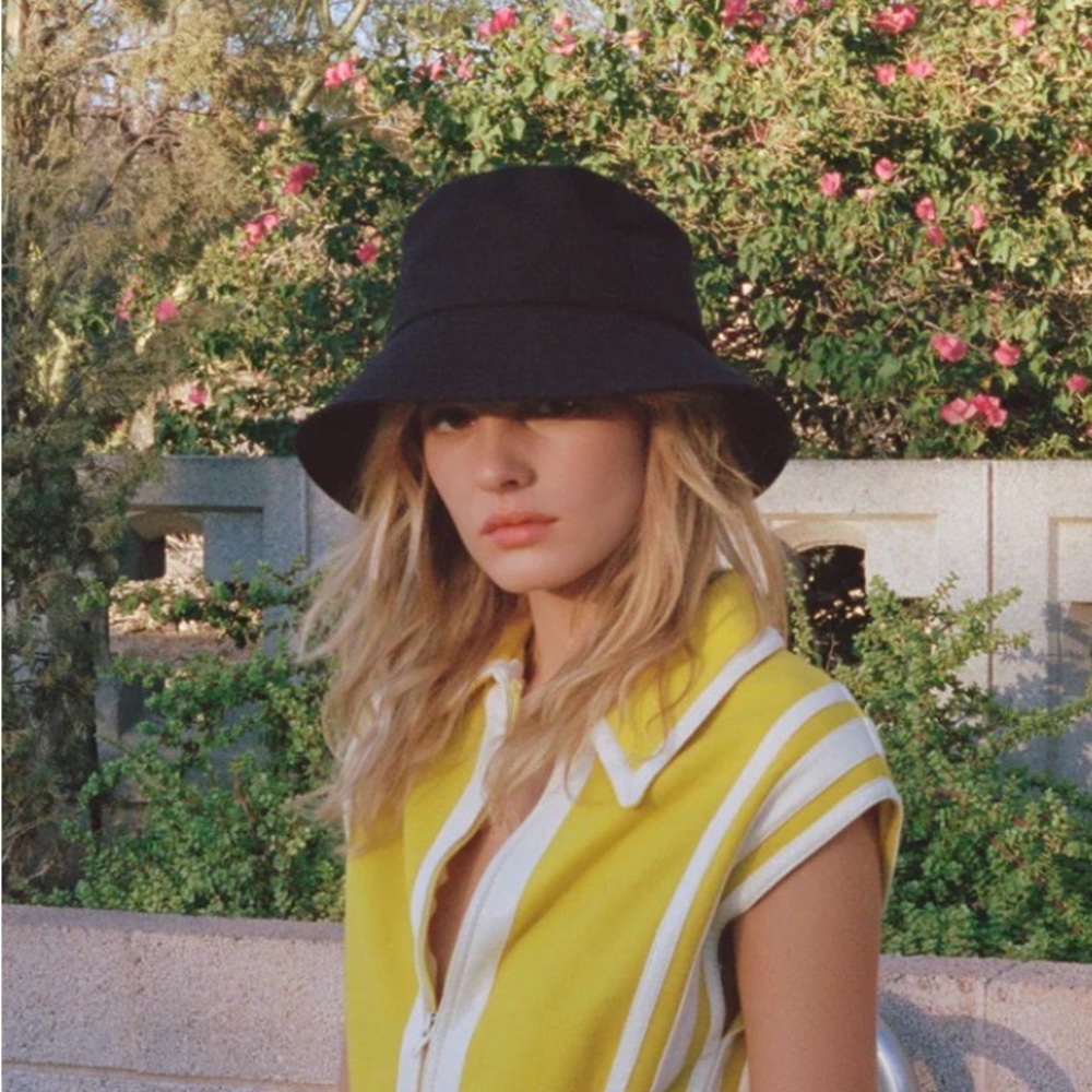 Classic Black Bucket Hat